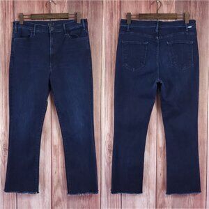 MOTHER Dark Indigo Ankle Jeans